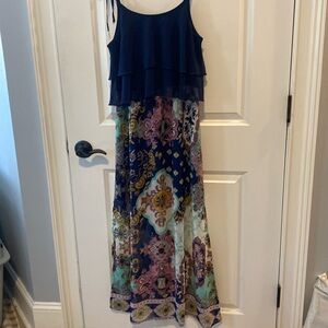 Truly Me Sz 16 maxi dress